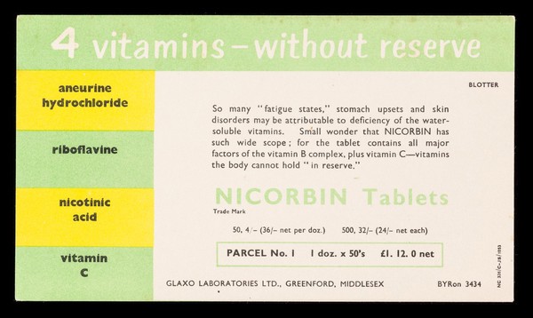 4 vitamins - without reserve.