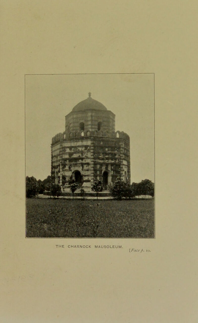 THE CHARNOCK MAUSOLEUM. \_Facc p. lo