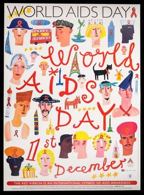 World AIDS Day : World AIDS Day 1st December / World AIDS Day, National AIDS Trust, Health Education Authority ; illustration by Christopher Corr.