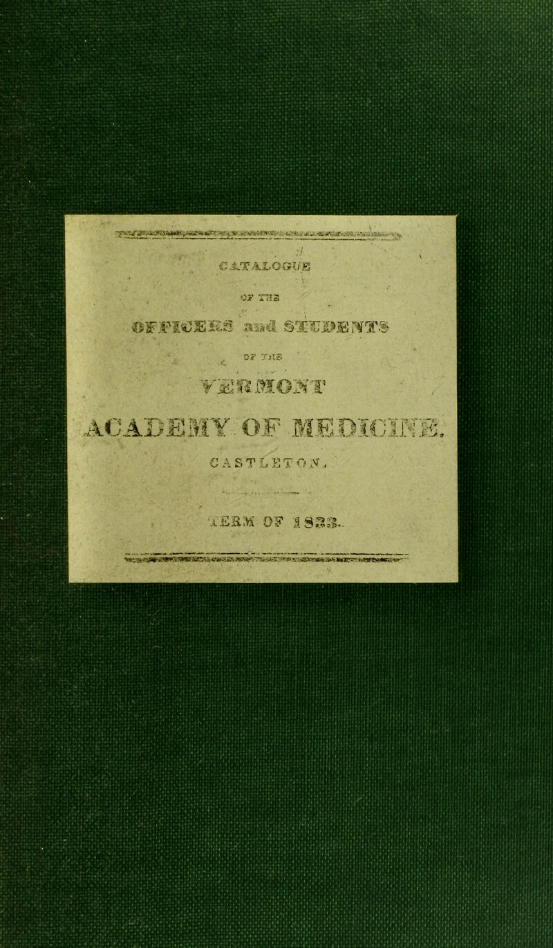 v* ‘ «iv,4 *v„ r.. OP TTT5 OFMtfEKS asicl Fill 5(5 MOM’ ACADEMY OF MEMClJ r< A P. T1 T, ta <T r= NT , ^ fc.' ‘ -v-4 ,*.J -\ • <• JL1* t AERM OF a 3S3- 3SCKA W3Lgft.*tSW TXi&tty*** X 'o&X*MMt£&f **?=? W75«>?*Ki-^