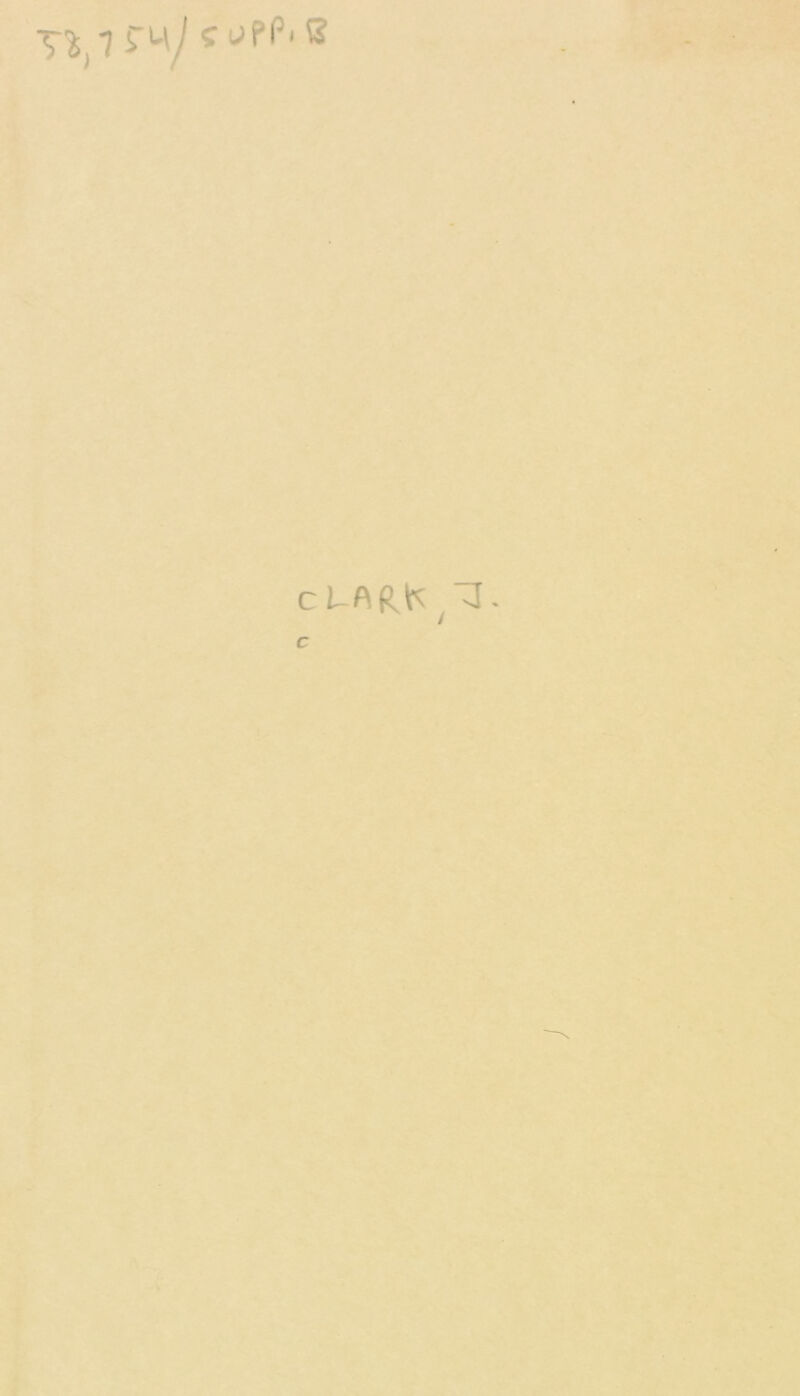 TS,7 i'My C I-»PP< S CLARK /73. C