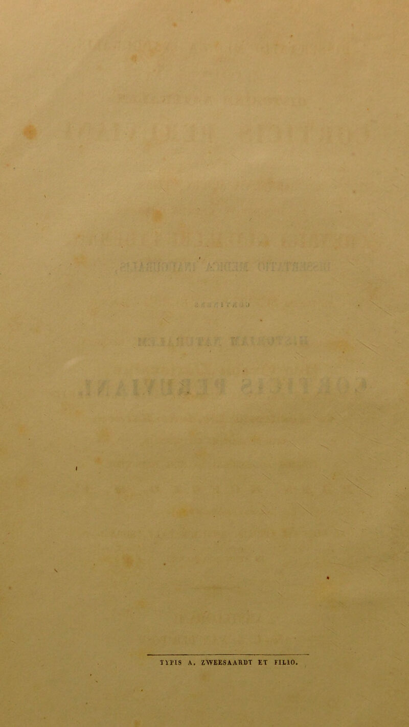 i TI1’IS A ZWEES AARDT ET FILIO