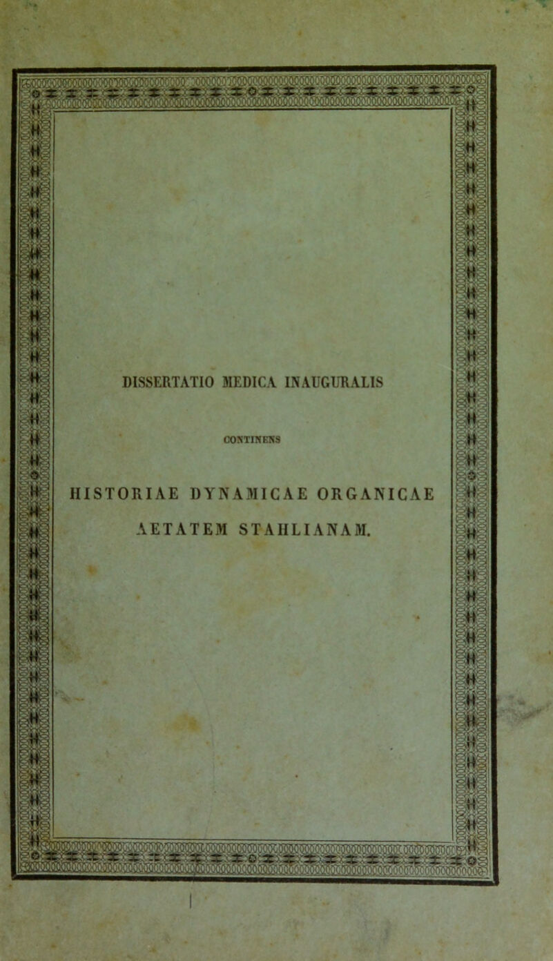 CONTINENS HISTORIAE DYNA MICAE ORGANICAE