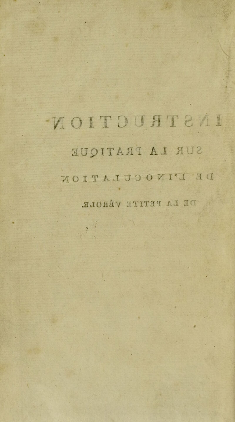 SapiTAJIl AJ O I T A J U O O K IM :i .ajoiiàv '[TiTa^i aj