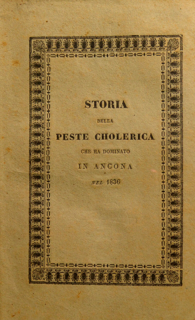 STORIA DELIA PESTE CHOLERIEA CHE HA DOMINATO '555^535558!