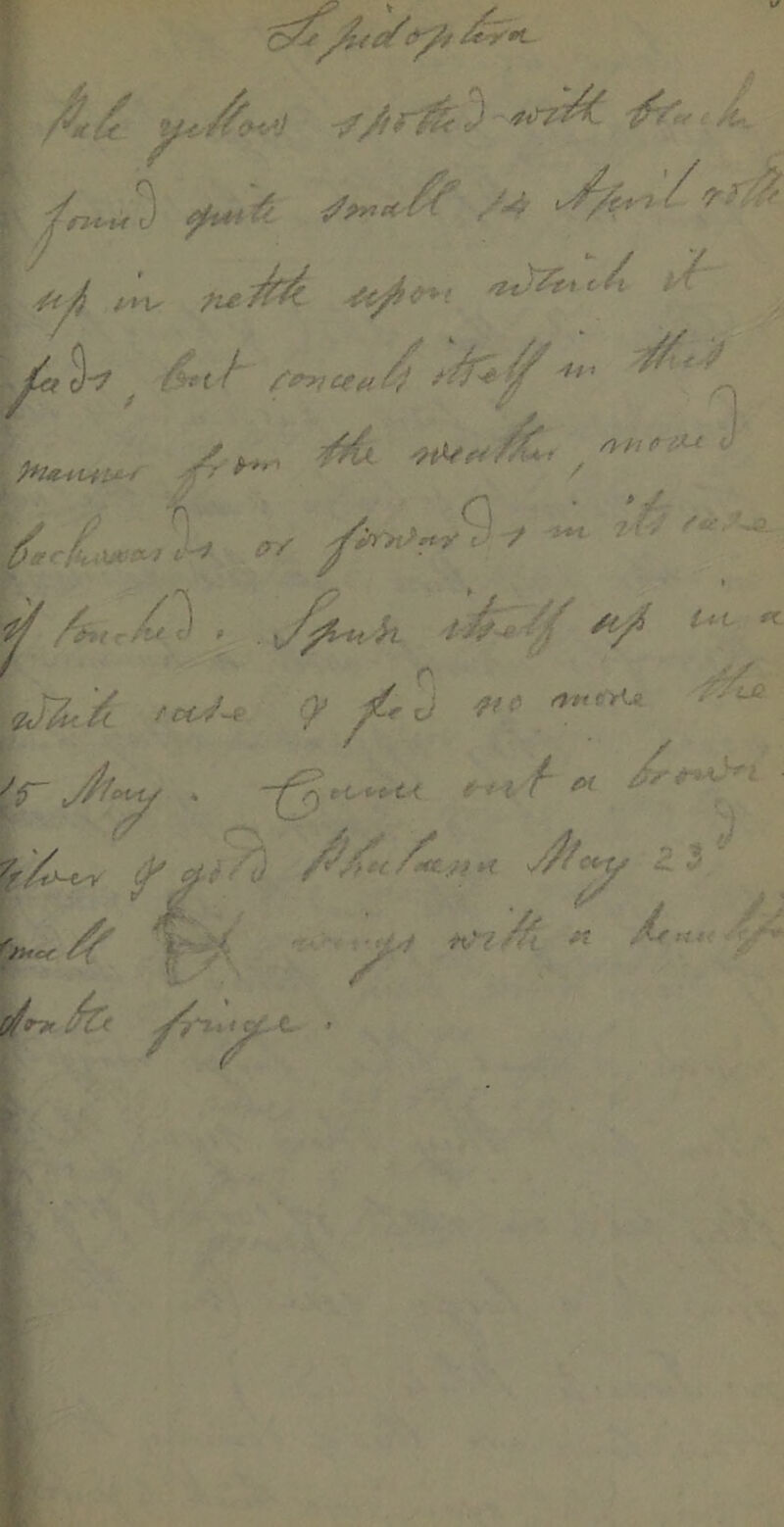 A/a sC ! I ' ^ ruM V”' A A </ /■»y,crii4 A'A*I, jj!a ^ S*\ I j^-< othe-r ' 9. 7 / ■t*i. ?. r/ /«•.'-^S- pCfclk^ijK'Cl^l M ^*IAh>^1’ ' r, ^ /■^/f q> ^rx) ^/outy K —^^e-U*’C^t< #-'^-t f ^ ^ :r y ‘ r\ 'ft{ //€C/t^t ^ ^ :) ✓ 9^ - ’ •// ^ / YM - Arrx^-: ■ r*'- Q^rfr > A f I .)