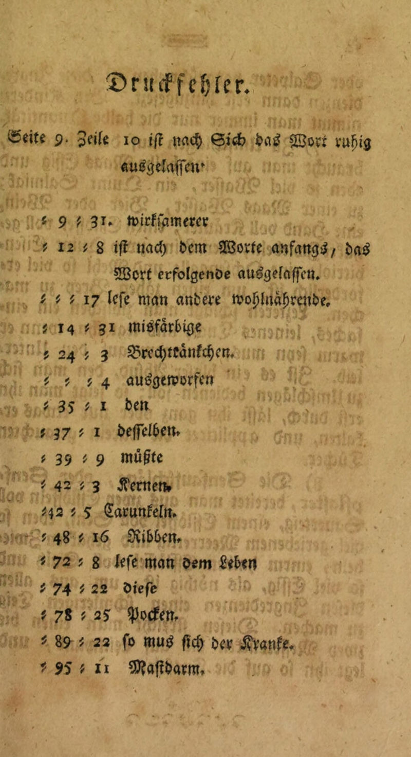 ©rwdPf e(jier. ceite 9. ?c\le 10 i(l nacfy 0icb ba£ SBori vufjig «u$$eIaffcH* 5 9 f su mirffameree ( 12 t 8 ift md) bcm Sßovfe anfangs / ba$ 5Bcrt erfolgenöe ati^efaffcn. i t 17 lefe man ankere mofjhtafjrcnke, i 14 i 51 miöfarkixje 5 24 j 3 55rccf)tfanfcf)m, j ? 54 autf0ett>örfcn i 35 t 1 ben ? 37 ? 1 keffcl&en» * 39 * 9 mü§(e M2 * 3 fernen, Ü42 5 5 dar unfein» ? 48 * 16 Svib&em * 72 ? 8 lefe man Dem Men i 74 * 22 Diefe 78 * 29 Dörfern * 89 * 22 fo mu$ ficf) her tfvönfe. * 95 ? 11 $?af!karm.
