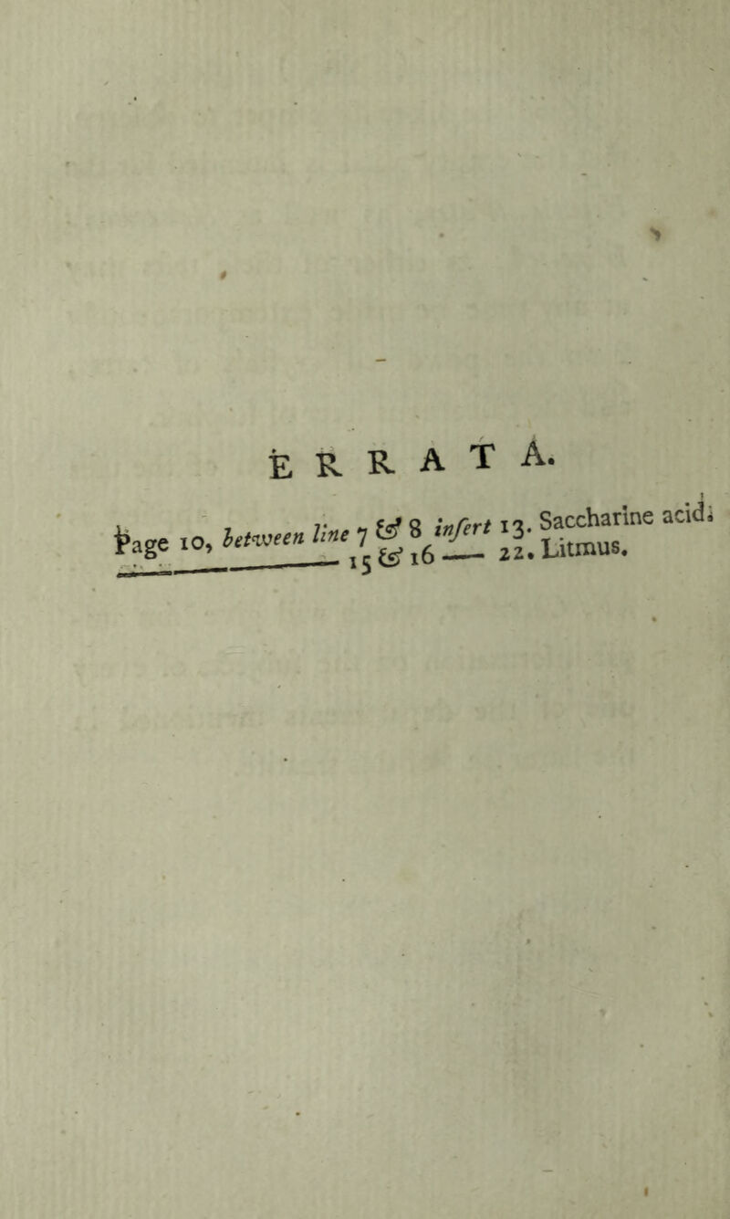 * E R R A T A. mmu-tqaie&BiS**