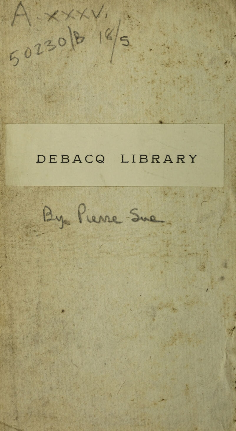 DEBACQ LIBRARY