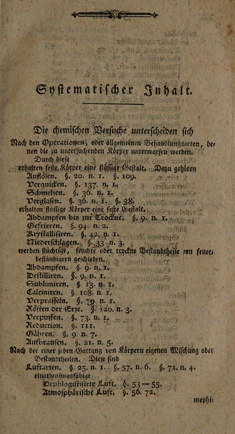 K. — » 4 N 2 75 N u - nr * ne rt. W 1 1 „ Feel > 6 n N 5 F 7 : N 1 + 1 r . \ * * 3 3 17 1 N: 18 et ni — — N * * * . nf Ey W * x Di: Gele Basic Anke ſich Nach den Operationen‘, oder allgemeinen Behandlungszrten, de⸗ nen die zu unterſuchenden Körper en werde. . „Durch diee e ee ; age feſte Körper, eine lüflige Geſtalt. Aa genen Aufldfen, F. 20. n. T. F. 109. Verguien. F. 187. m in h ee Schmelzen. §. 36. u. .. Verglaſen. §. 36. n. K. RE ene e e Abdampfen bis zur Trockne. §. 9. n. T. udn Gefrieren. §. 94. n. 2. A 990580 ; Kryſtalliſiren. $. Fo. 0. ah 15 15 Niederſchlggen. F. 33 n 5 werden fluͤchtige, feuchte oder eh. S tel ben fer, beſtaͤndigern geschieden. 5 5 9 * Deſtilliren. Se en. 8 Sublimiren. §. 13. n. 1. 00 Calciniren. §. 108. n. f, ene 15 Verpraſſeln. F. 79. n. 1. ; 25 es Roͤſten der Erze. 15 120. U. 3. Verpuffen. 5. 73. n. e mia A Keductien Fr Sn Aufbrauſen. F. 21. n. 5. Nach der einer jeden Gattung von Klier eigenen 1 Mikhühg oder Auftarten. 9. 28. u. 1 755 73 n. 6. a 758. 4. 92 einge engsföhie 5 12 8 mephi⸗