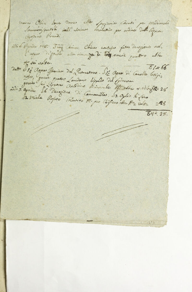 d^ ^^^Cv-vv/t f^yi^^uru^ù ^ '.-O f^lZ' Q?«Xuj‘ dii^ c,3*^^f>^ ^A^<^^-ydb i/c* .— laXto J/^ 6-^ a>jDc <5^ /*^ ~F/^ir '/^ C^&K»- I>< dt,t/Ui li/^„' ^ :7^- ♦' Y Ixi-n^JL 28^ ^ £4»^^