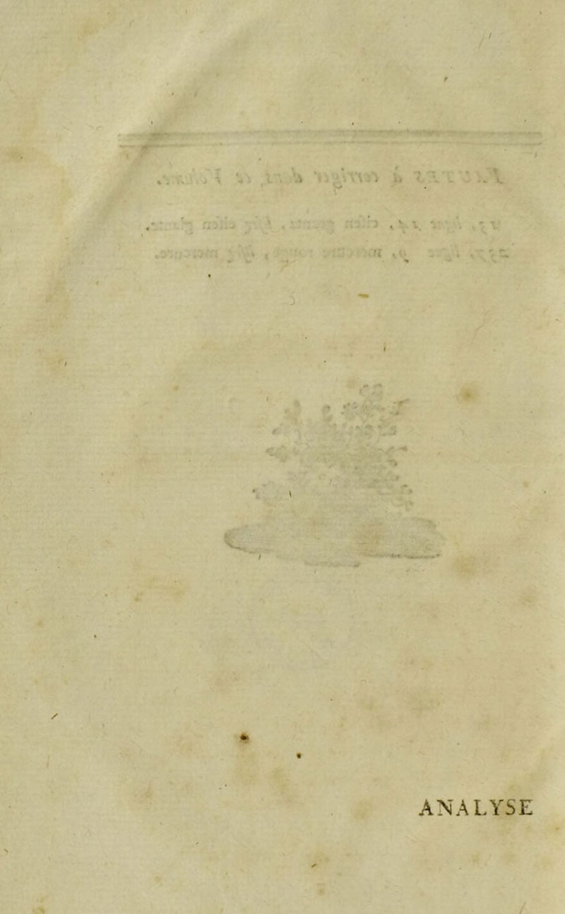 ANALYSE