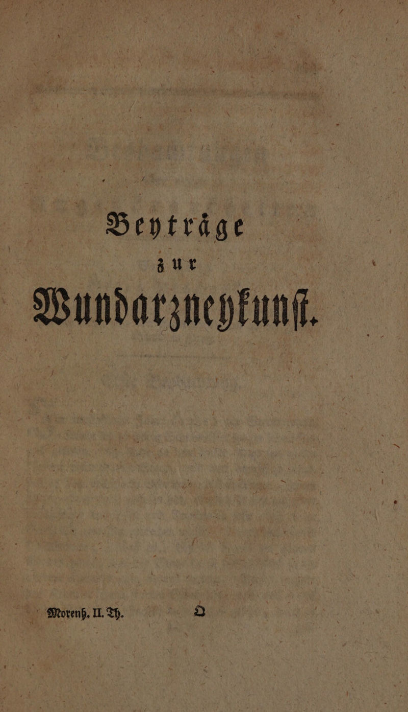 Beytraͤge Wundarzuehkunſ. 275