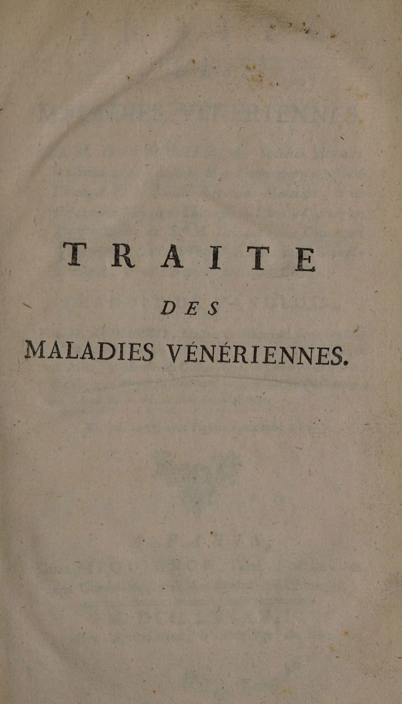 TRAITE se DES MALADIES VENERIENNES.