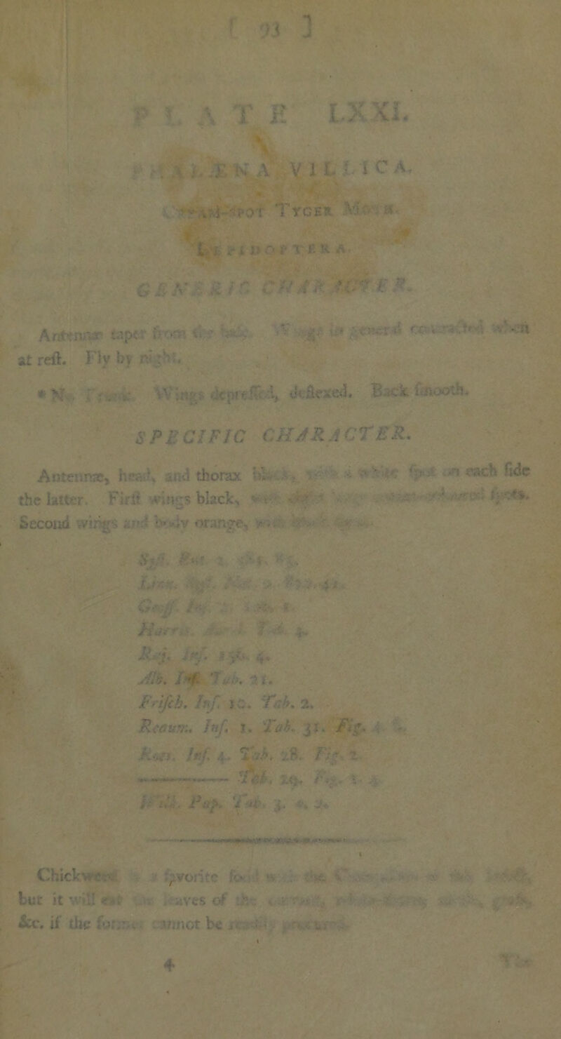 ■' ' T E LX XL \ . > i..) K A V 1 t. • i CA. ••• .m- pot Ttger Vr a i . i it o r r p. a ■ at reft. Flyby r * ' . ' . it dc&exed. B .a i/iootb. A P; GIF 1C CHAR A CTER. Auteiifiac, hen), and thorax vu * * : rAK^ ?5^c the latter Firii Aungs black, % . n AN, #‘i 2 • • t - Flai r . : 1‘- ^ ■ J Pf . if. 'Jfo* if * Jih. i*( 7. as. Frijcb. Inf, jc. Tr,b.% Rea urn. Inf. j. j:. /Y*. ; km faf u 2 v.-\ aft. a / •• i,N. i*ap. V ^ .>• - o-. i •. -/ >* •• - < t C'hickv- 5 :••. ; : • >.* but it w l! <r■• .eaves of Ate. ii the vmot be . - » 4