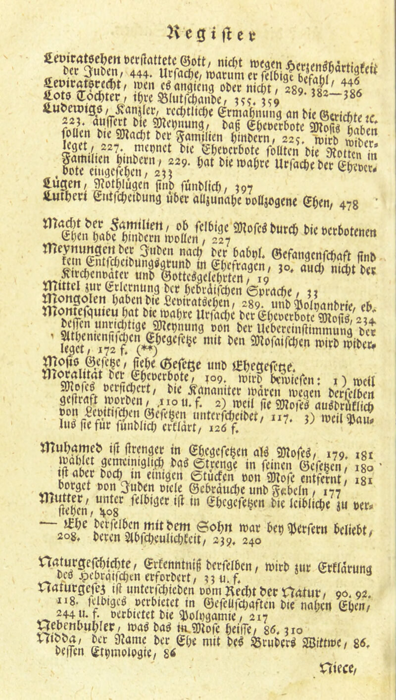 »«II cädnäiciiä o6« nic^t, »89 ili' 4oM Stocfttre, idK «lutämict, >8»-j86 ^mn^niiiiä nn M« Stricfite tc jy- oiiff««« tii« SRttmunä, ^a6 gjmetbot« ®olis foncn M« S«od,t tct 5«m1li«n 6iÄV S Ä tä«.'=!i7-. iii«l)ii«t i>i« gfeeectbot« foUtcn bie SctTen b, i “c!hacfÄ7V5r’' U«f»*«f«Vg!r«wt9 Jügcn, ^ot^lügcn (inp fünblicr), ^97 llut()eri €ntfd;cjt>unä uber ölljunabe ooöjogene ^^eti/ 47g ’ nach bcr bab^t, ©cfatidctifcfiaft fitib ^Sbcftagcn / 30^ auch nicbt bet £trd)cm)ata* unb ©ottcöadcbrtert, 19 ^ jut (i^clccnuii^ bcc bthtdirdicrt ©Dcdcfic« 11 ^ongoleri baben bje fieoiratöcben/ 289. imb'iobdtibHe/eb bt^df)te UtfdcbC bet Sbcöctbotc ^Dlofiö, 2x1 bijjcn unnötige ^c^nung »oti bet lU’bcrcinl^immuna bet ' i?i«?i7zf 9Kof«ircbenrtb .äbe^ m^hklTJ 1(5?^ ^rtnmiitet mäten iveqen berfclbert hn£^^Üfi?,5f5”Ai fic 9Ho)eö auöbtufltcb EiffffiiÄr/Ä' '■ •“ ■“ÄrÄSS £ ■ tfi dbet boeb m emtgen ©tuefen t)on ünofe entfernt igx ®^^^öucbe unb gabeln / 177 ^%^ben^^jJo8^ fdbigecijl tn Sbegefe^en biclciblicbe ju “ ttiitbettt @obit ttuit bet) ^ctfetit beliebt/ natumefebiebte^ (Pritenntnii betreiben / mirb jut erfidtung beö jpebratfebenerfotbett, 3 3U.f, ^ uuuua naturgerc5 t(J unteticbicben nom Äecbt ber mur, 90,92. II8. jelbigc^ netbietet tn ©efellfct;aften bic nnben ©ben/ 244 u. f. nerbtetet bie ^olngatnie/ 217 menbubicr, maö m m.9)tofc betITe/ 86.310 Utoba/ bet 9?omc bet ©be mit be^ Stubet^ ^ittwc/ 86, beiten gt^molpgte/ 86 ntece,