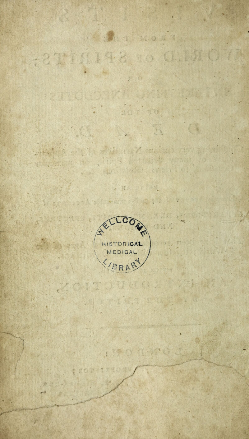 historical MEDICAL / 'VpR^^ / /' f y'