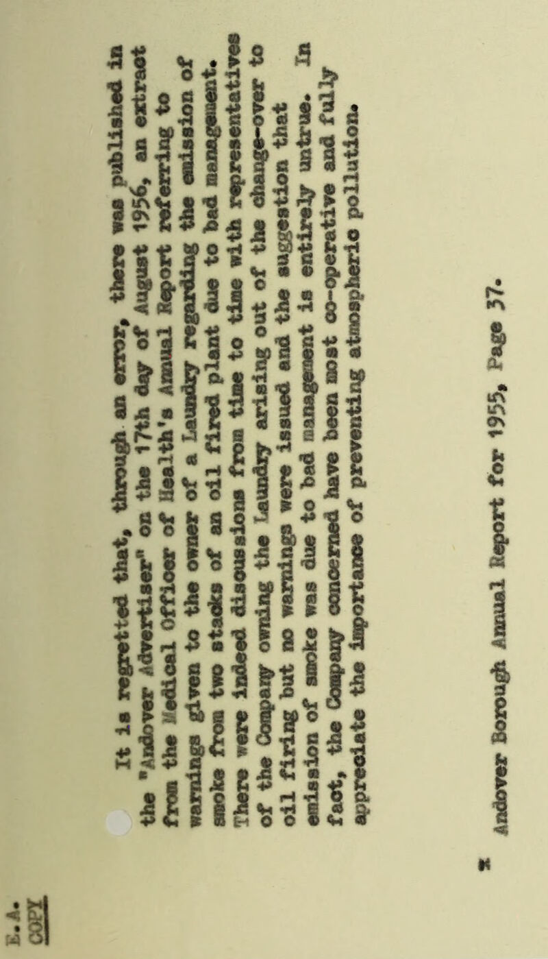 a* Borough Annual Keport for 1955* Pag* 37»
