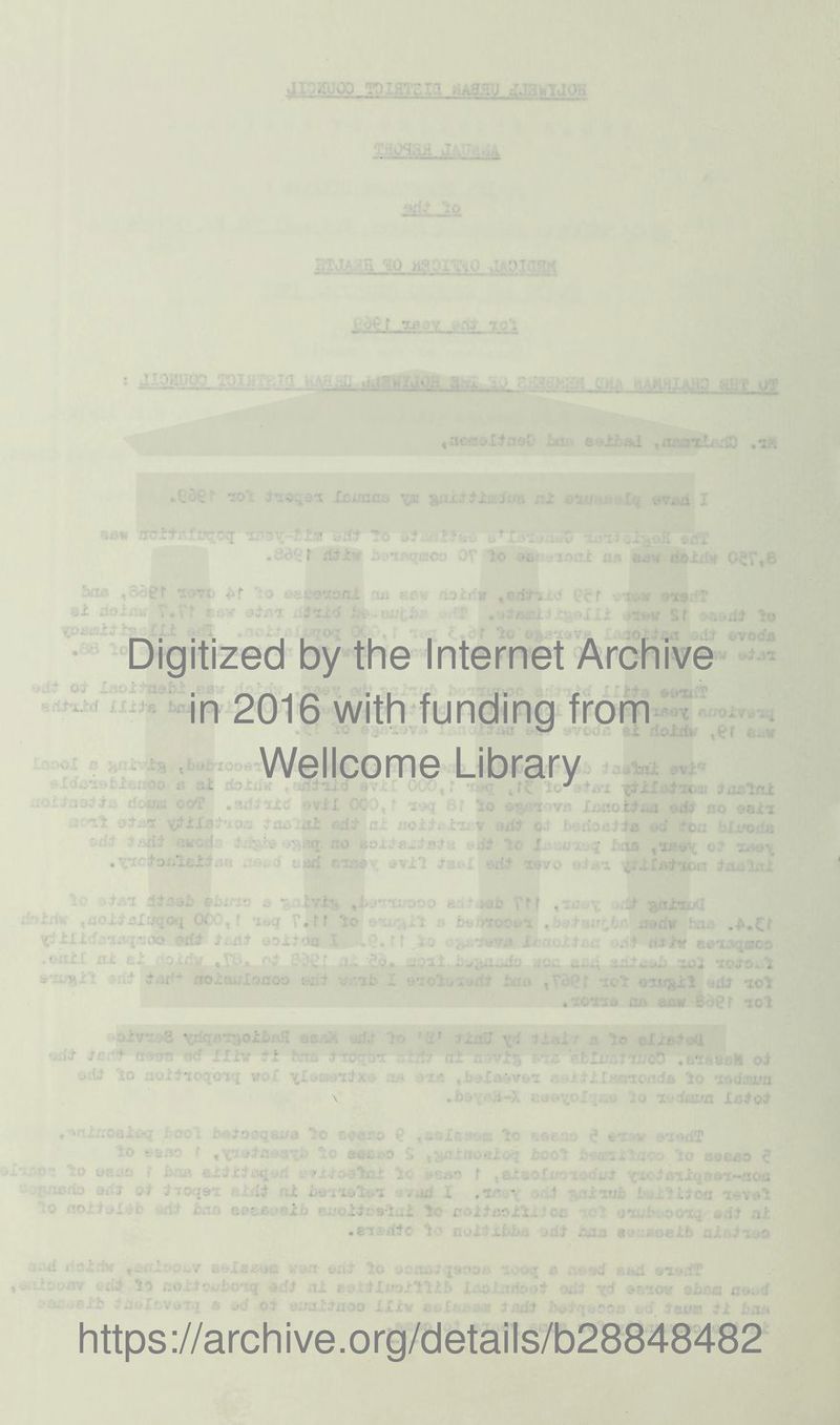 ■V ■v^V.DX^ j ^ i.f;\ hn. Digitized by the Internet Archive in 2016 with funding from • Wellcome Library . : ■ ^ .. . L ; \ .:c \o.:. '0.:.xc OC ' . ■ 'i J * .1 - https://archive.org/details/b28848482