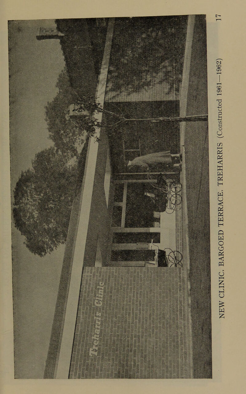 NEW CLINIC, BARGOED TERRACE, TREHARRIS (Constructed 1961—1962)