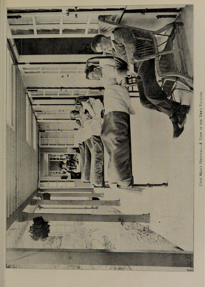Cefn Mably Hospital—A View of the Men’s Pavilion.