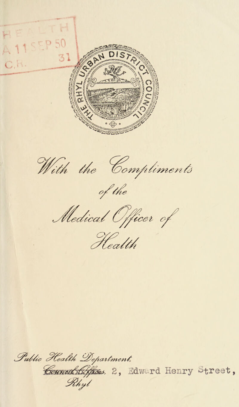 i, 2, jMwurd Henry Street,