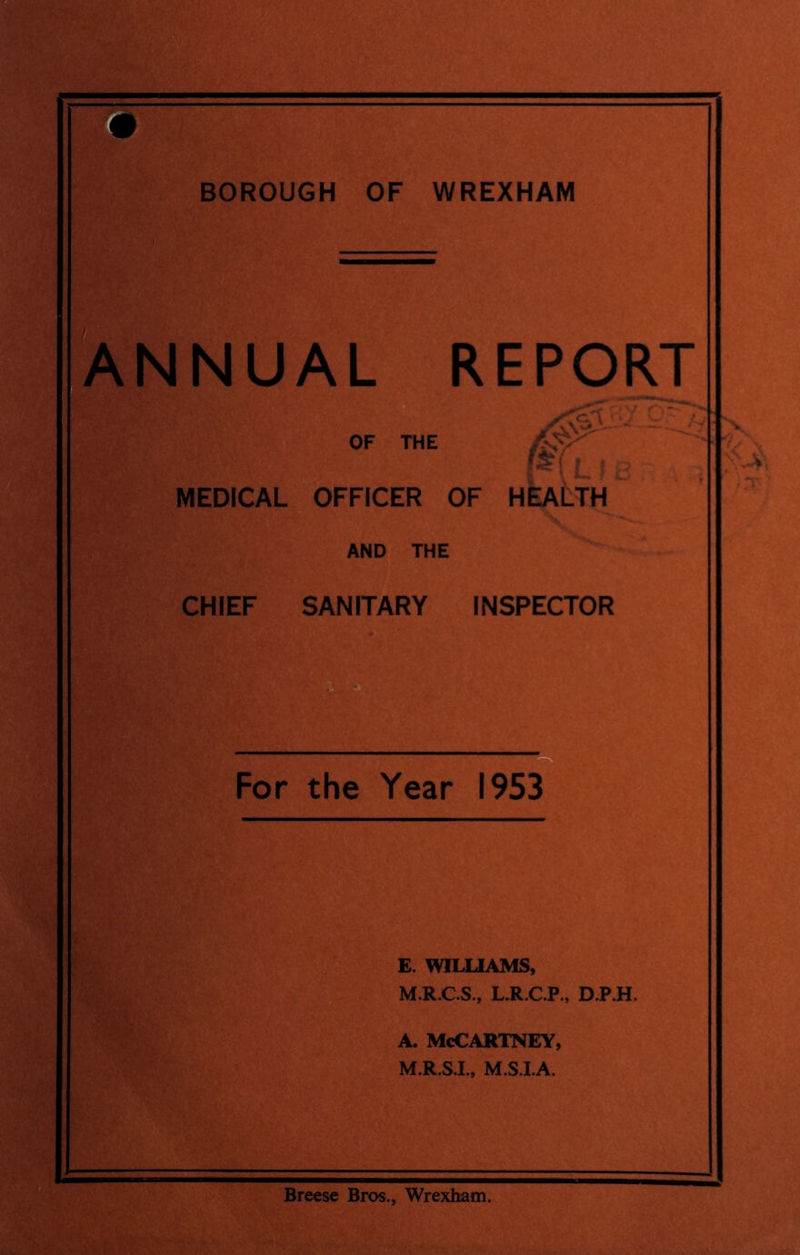 Breese Bros., Wrexham.