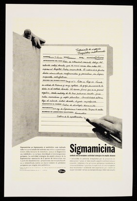 Sigmamicina : simbolo de la verdadera actividad sinérgica de amplio alcance / Chas. Pfizer & Co., Inc.