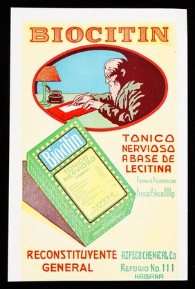 Biocitin tonico nervioso a base de lecitina ... : Pildoras Veralgit : calman, calman, calman, calman / Azpeco Chemical Co.