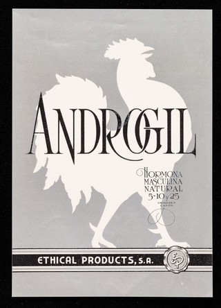 Androgil, hormona masculina natural ... : En la hipertensión, Dilangil tabletas / Ethical Products, S.A.