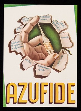 Azufide : azufre en estado coloidal inyectable / Laboratorio Dr. Domingo Plasencia, S.A.