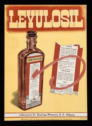 Levulosil : Nervional : combinación de sedantes asociados al acido ascorbico / Laboratorio Dr. Domingo Plasencia, S.A.