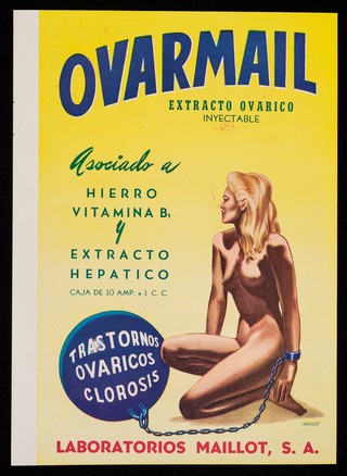 Ovarimail, extracto ovarico inyectable ... : Cerelac, extracto de cereales con vitaminas y sales minerales / Laboratorios Maillot, S.A.