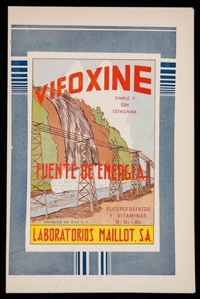 Vifoxine, simple y con astricnina fuente de energia ... : Mailisina tratamiento de las algias y del reumatismo / Laboratorios Maillot, S.A.