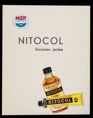Nitocol : fricciones - jarabe / Laboratorios MIDY.