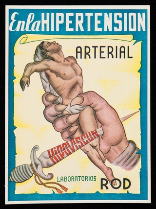 En la hipertensión arterial : Hipoviscum / Laboratorios Rod.