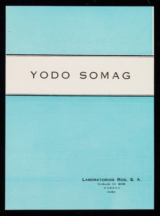Yodo Somag / Laboratorios Rod, S.A.