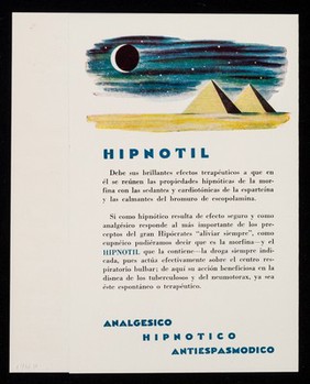 Hipnotil / Laboratorios Vieta-Plasencia, S.A.