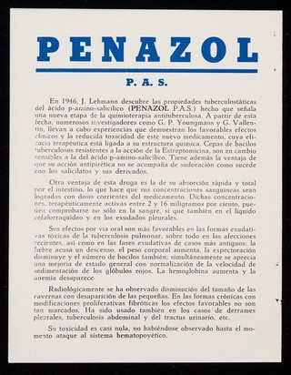 Penazol P.A.S. / Laboratorios Vieta-Plasencia, S.A.