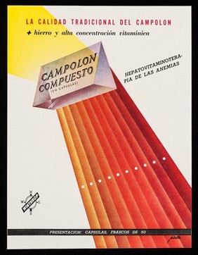 Ahora tambien en cápsulas, Bepermina antihelmintico : La calidad tradicional del Campolon + hierro y alta concentración vitamínica : Campolon Compuesto (en capsulas) hepatovitaminoterapia de las anemias / Winthrop.