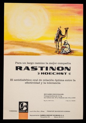 Festavital, enzimas pancreáticas, vitaminas, minerales y factores lipotrópicos .. : Para un largo camino la mejor compañia, Rastinon "Hoechst" : el antidiabético oral de relación óptima ... / Hoechst AG ; representantes: Quimica Hoechst de Mexico, S.A.