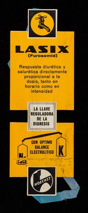 Lasix (furosemid) : respuesta diurética y salurética ... la llave reguladora de la diuresis con optimo balance electrolitico / Hoechst AG.