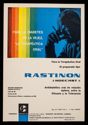 Para la diabetes ... Rastinon Hoechst ... : Festavital ... / Hoechst A.G. ; representantes: Farmaceutica Hoechst Mexicana, S.A.