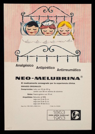 Segontin, dilatación coronaria, simpaticolisis, sedación ... : Analgésico, antipirético, antirreumático Neo-melubrina ... / Hoechst A.G. ; representantes: Quimica Hoechst de Mexico, S.A.