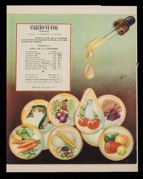 Calcio-Vi-Fos compuesto : calcio, vitaminas y fosforo ... / Laboratorios Salus S. de R.L.