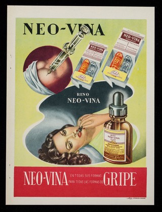 Neo-Vina, Rino Neo-Vina : Neo-Vina en todas sus formas para todas las formas de gripe / Laboratorios Salus S. de R.L.