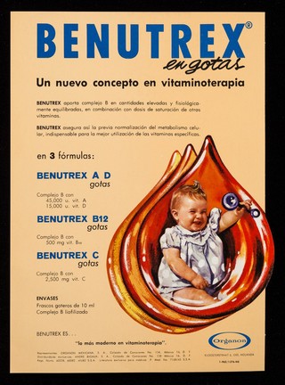 Estos órganos preciosos exigen el corticoide electivo de piel y mucosas, Adremicina ... : Benutrex en gotas, un nuevo concepto en vitaminoterapia / Organon.