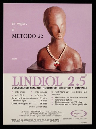Protección natural, Gestanon : Es mejor.. el Metodo 22 con Lindiol 2.5 ovulostatico genuino ... / Organon.