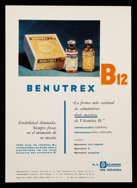 Asfixia? Libre respiración con Predasmal Organon : Benutrex B12 ... / Organon.