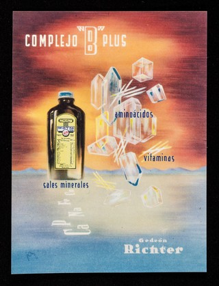 Complejo "B" Plus : aminoácidos, vitaminas, sales minerales / Gedeon Richter (América), S.A.